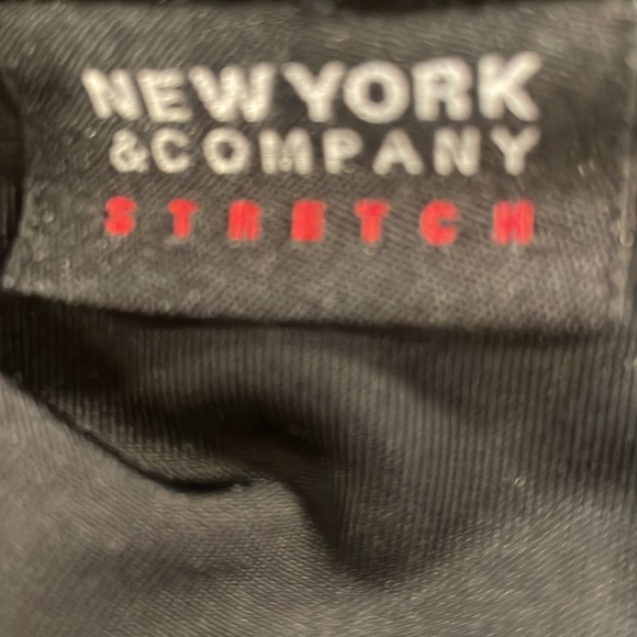 New York & company stretch top off the shoulder velvet 3/4 sleeve women’s size M - Picture 9 of 11